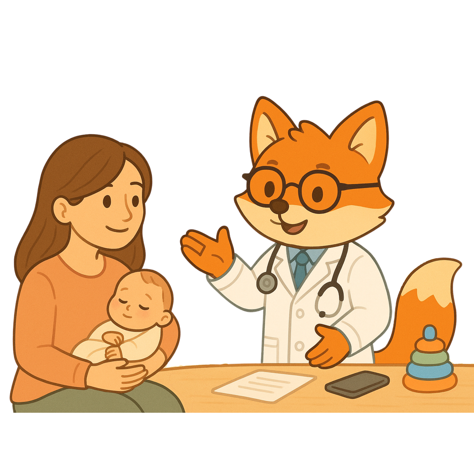 Mascotte_KIDY_medecin